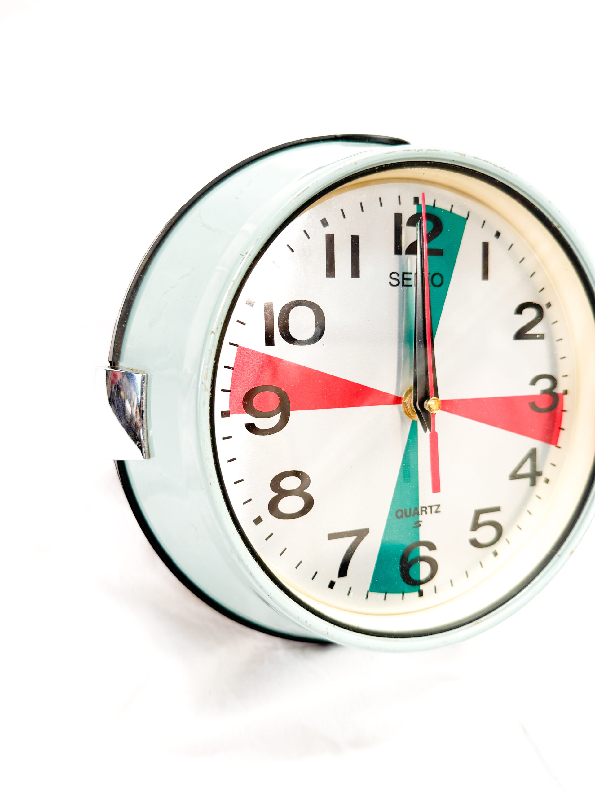 SEIKO Green and Red Clock - Image 4