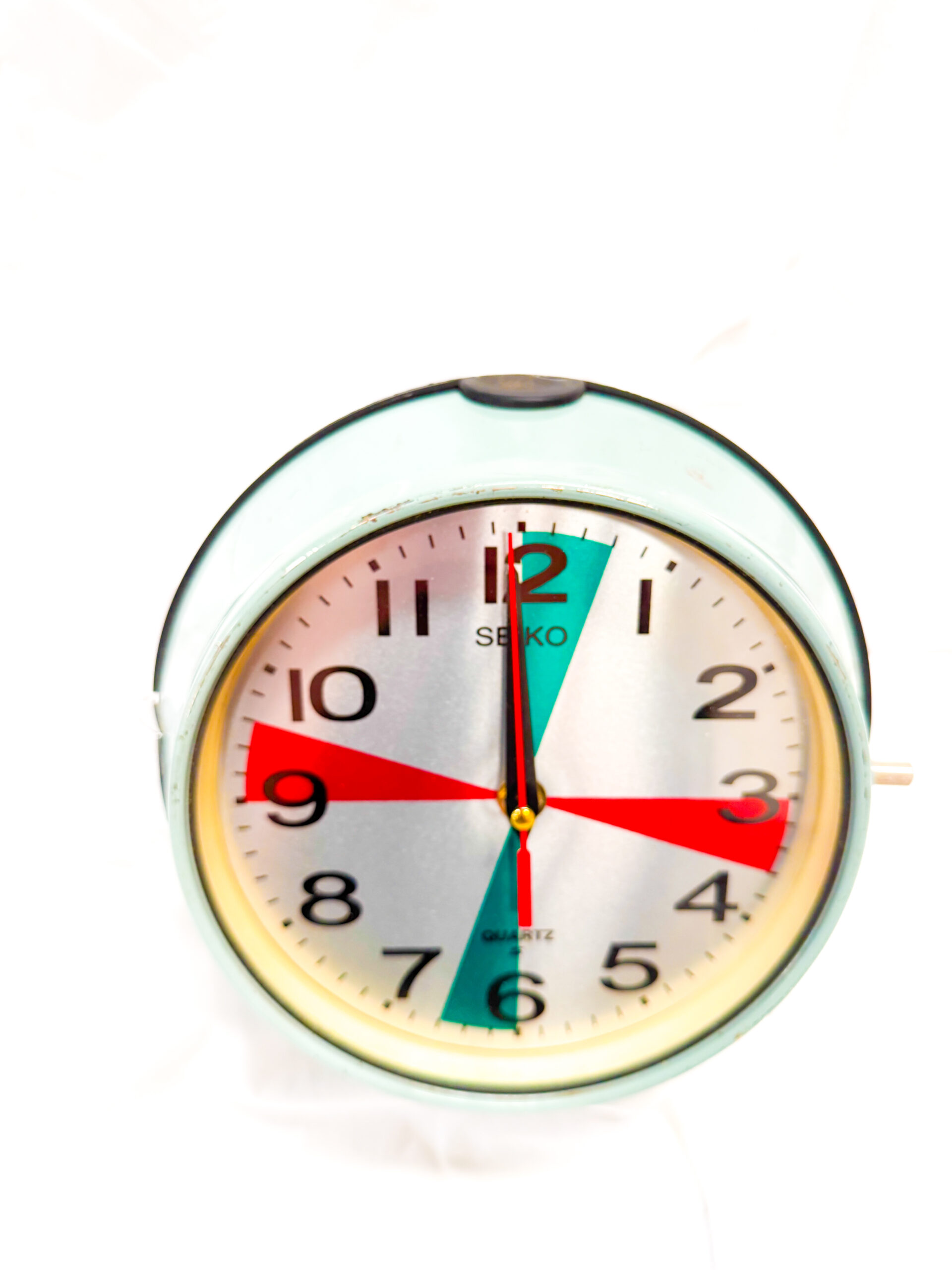 SEIKO Green and Red Clock - Image 6