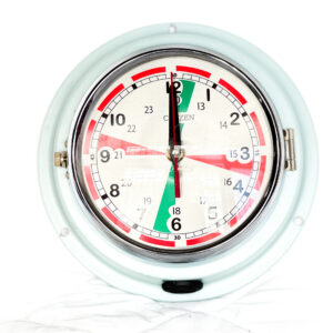 CITIZEN Green and Red Clock
